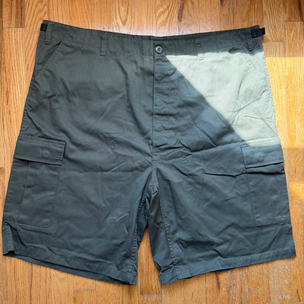 Rothco BDU Cargo Shorts Mens 2XL Olive Drab Military Tactical 43-47 Waist